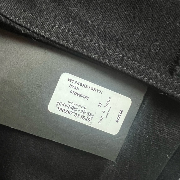 Rag and Bone Stovepipe Jeans - Picture 4 of 5